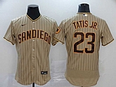 Padres 23 Fernando Tatis Jr. Cream Nike 2020 Flexbase Jersey,baseball caps,new era cap wholesale,wholesale hats